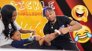 RASPBERRY TICKLE CHALLENGE **FUNNY** | TapeTied
